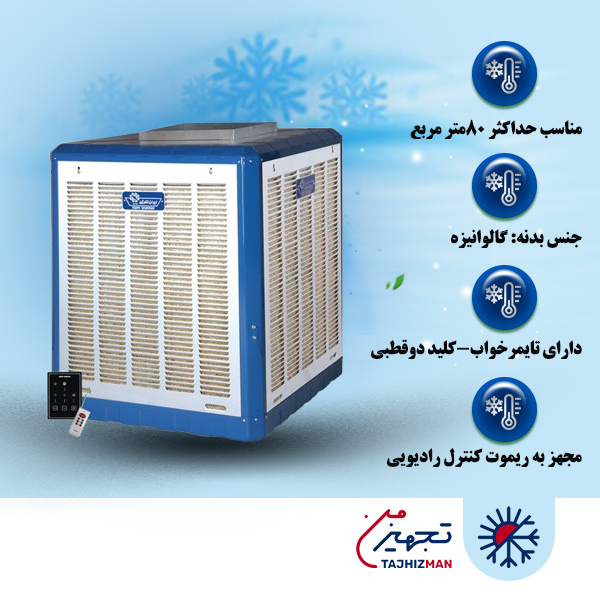 کولر آبی 4000 بالازن ایران شرق IS40A