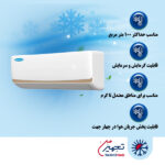کولر گازی 30000 جنرال مکس سرد و گرم مدل GM-S30000 Digital