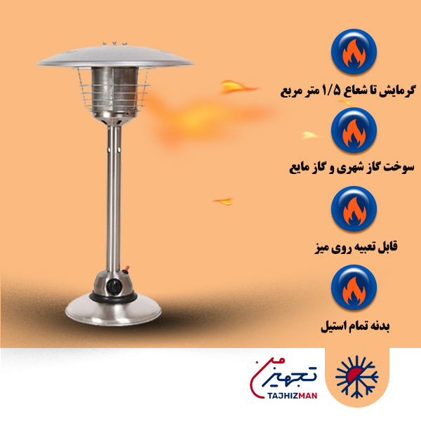 هیتر چتری رو میزی