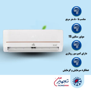 کولر گازی 24000 ایوولی T3 سری گرند مدل EVT3-24K-MD-1